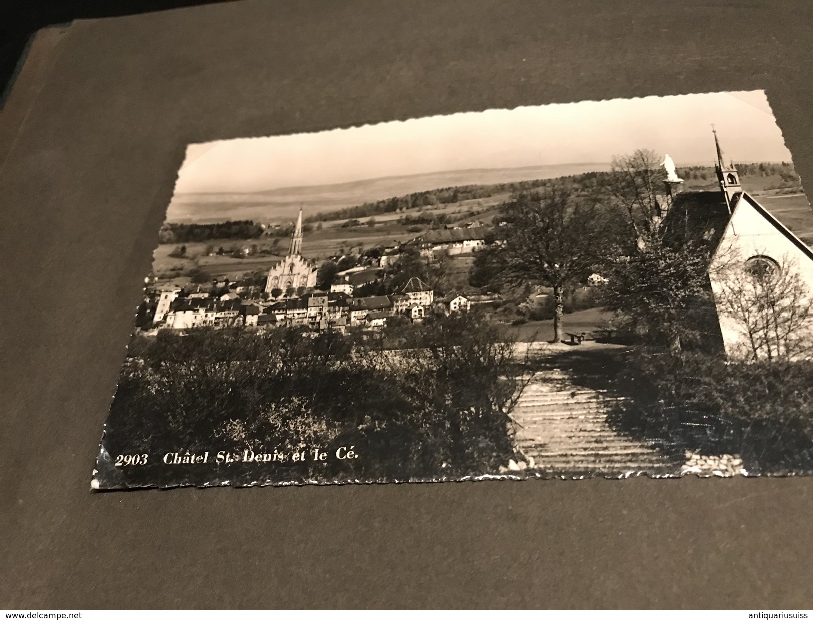 Album photo - Institut St-François de Sales - Châtel St-Denis  - 1940 - 1942 - Veveyse - Institut de jeunes filles