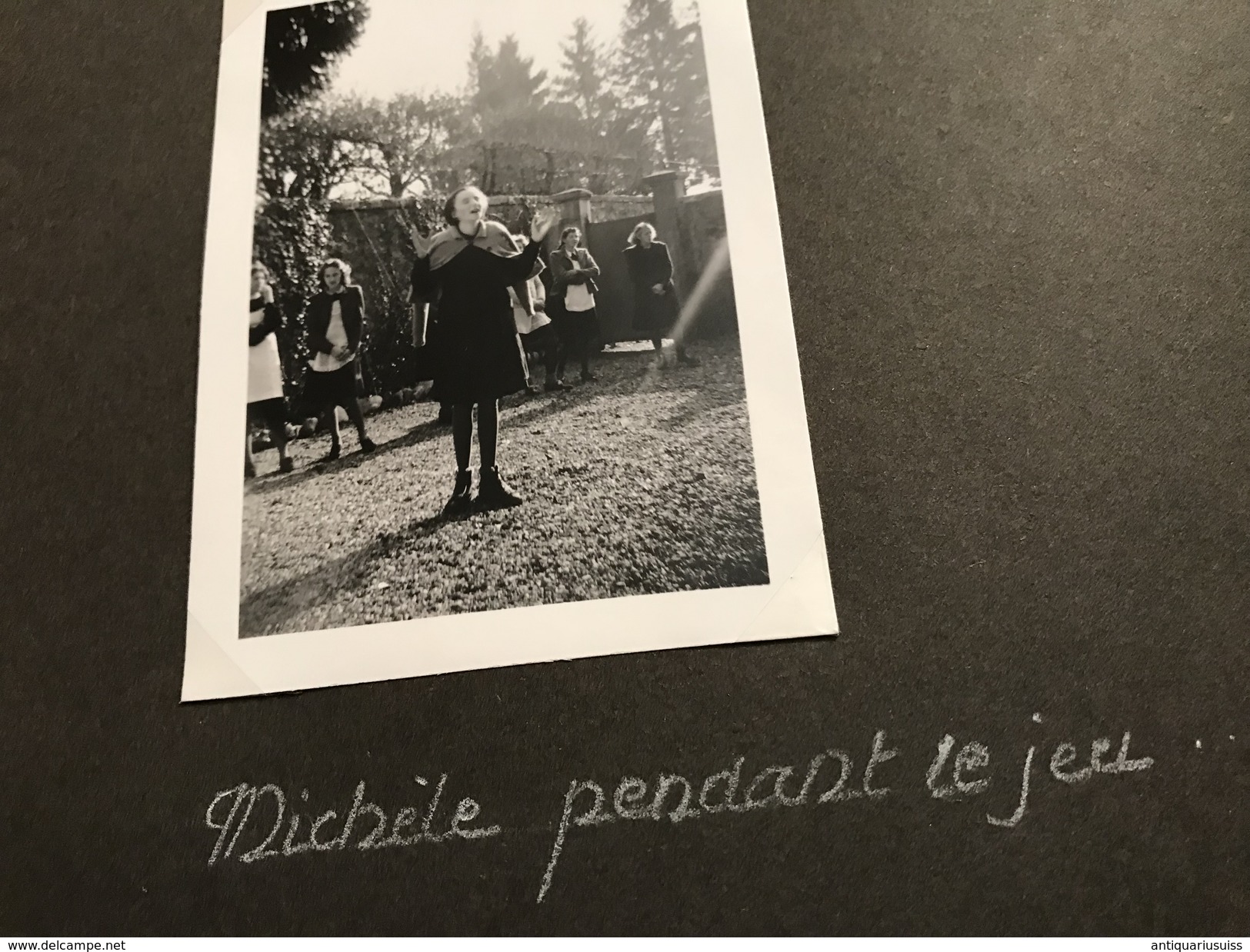 Album photo - Institut St-François de Sales - Châtel St-Denis  - 1940 - 1942 - Veveyse - Institut de jeunes filles