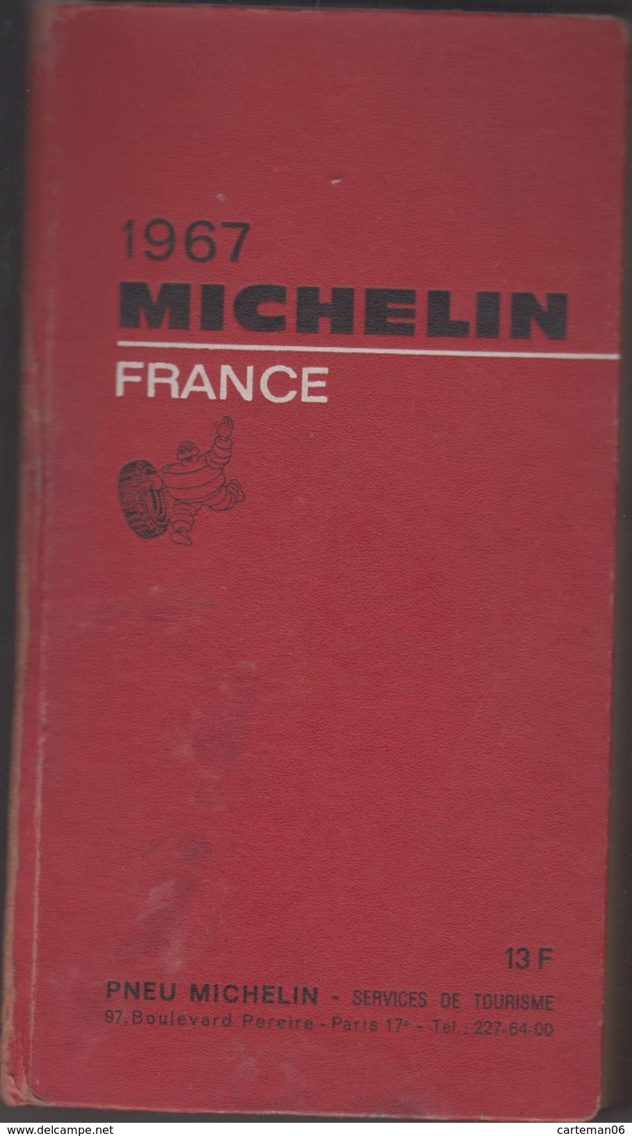 Guide Rouge Michelin - 1967 - France - Michelin (guides)