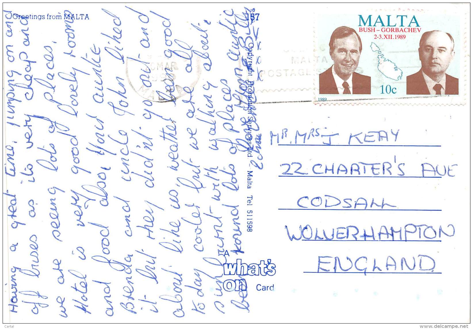 CPM - Greetings MALTA - Malta