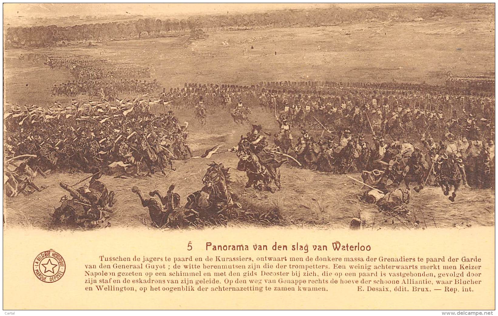 Panorama Van Den Slag Van WATERLOO - Waterloo