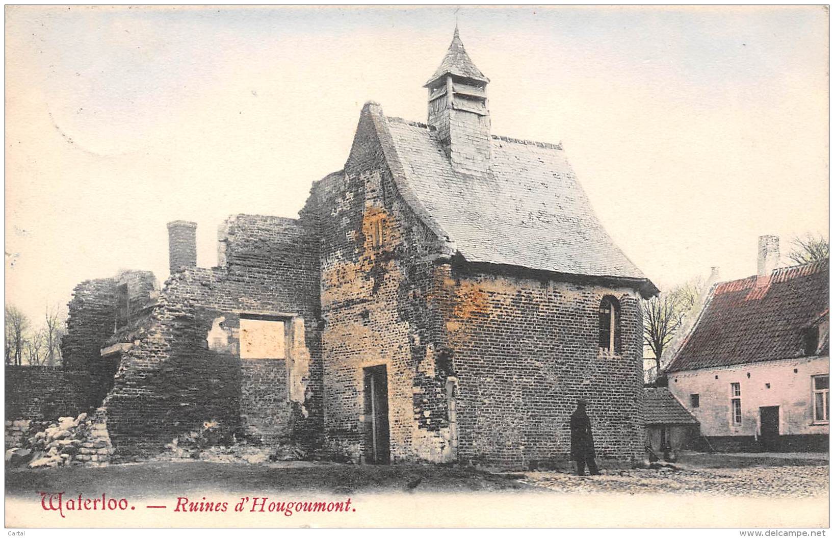 WATERLOO - Ruines D'Hougoumont. - Waterloo