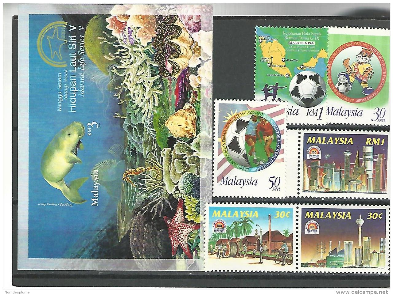 53416 ) Malaysia  MNH Collection Souvenir Sheet - Malaysia (1964-...)