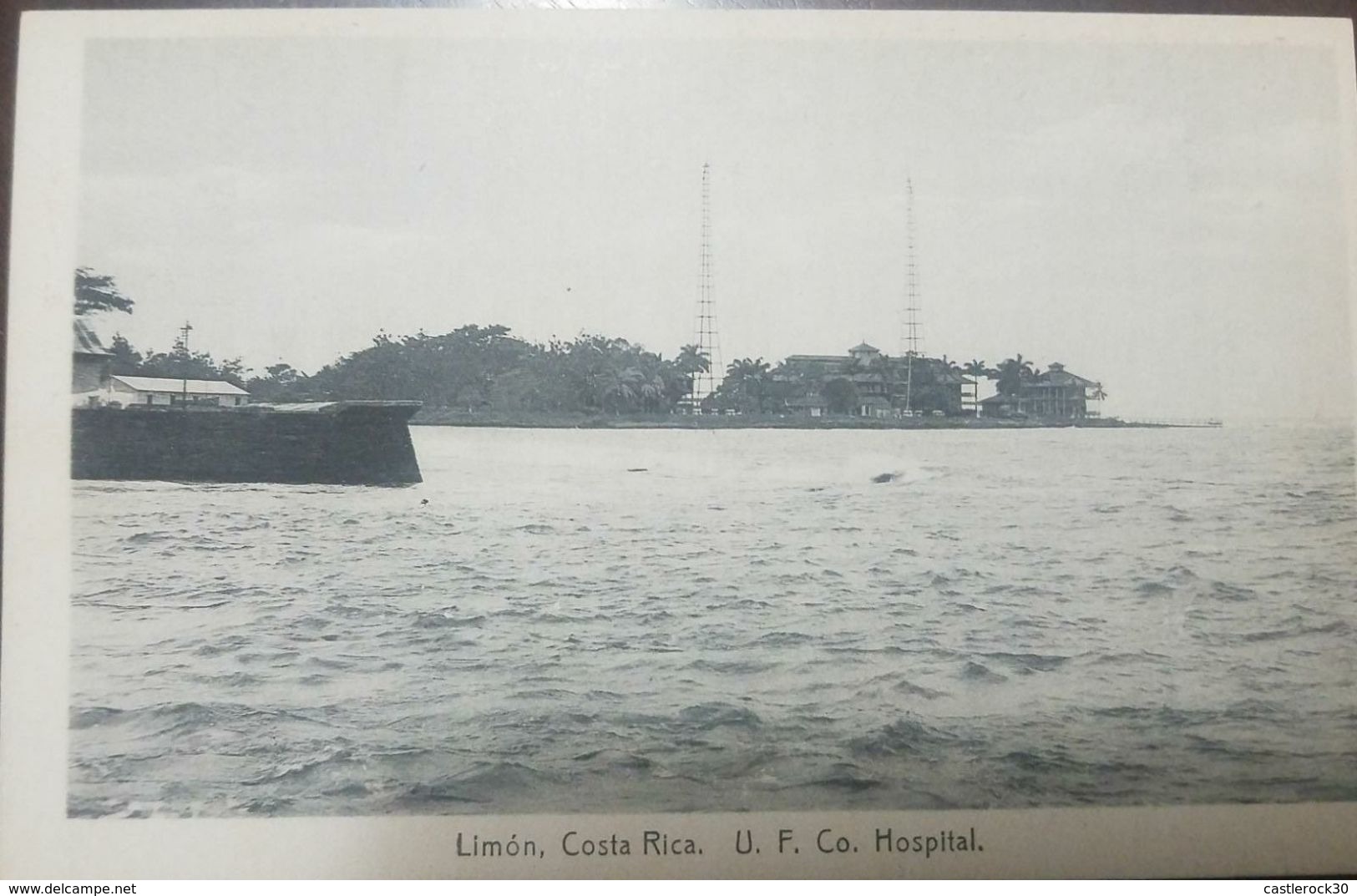 L) 1923 COSTA RICA, POST CARD CANALIAS, BEST COFFEE IN THE WORLD, PERFECT CONDITION, FLORE COFFEE, 4 CENTS, AND THE - Costa Rica