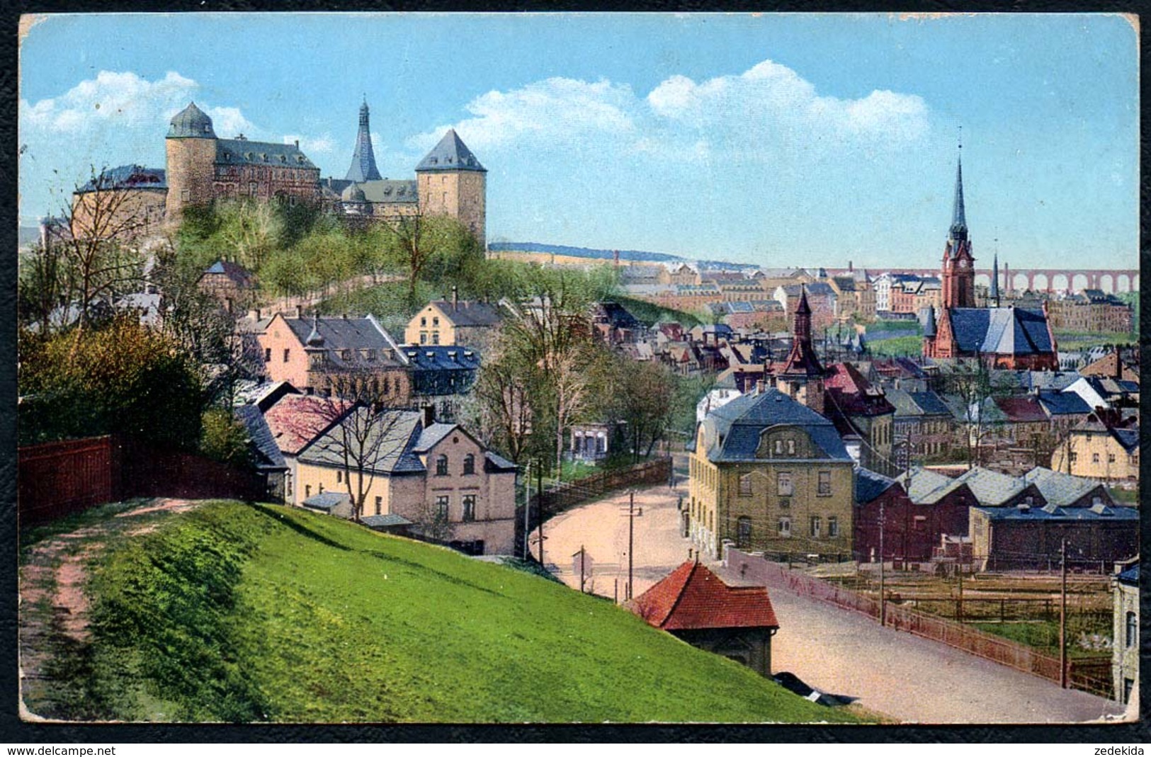 A9839 - Mylau - Schloß Und Göltzschtalbrück Brücke - Franz Landgraf - Mylau