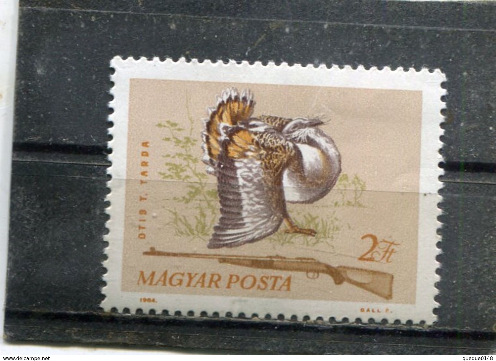 HUNGARY. 1964. SCOTT 1633. GREAT BUSTARD - Unused Stamps