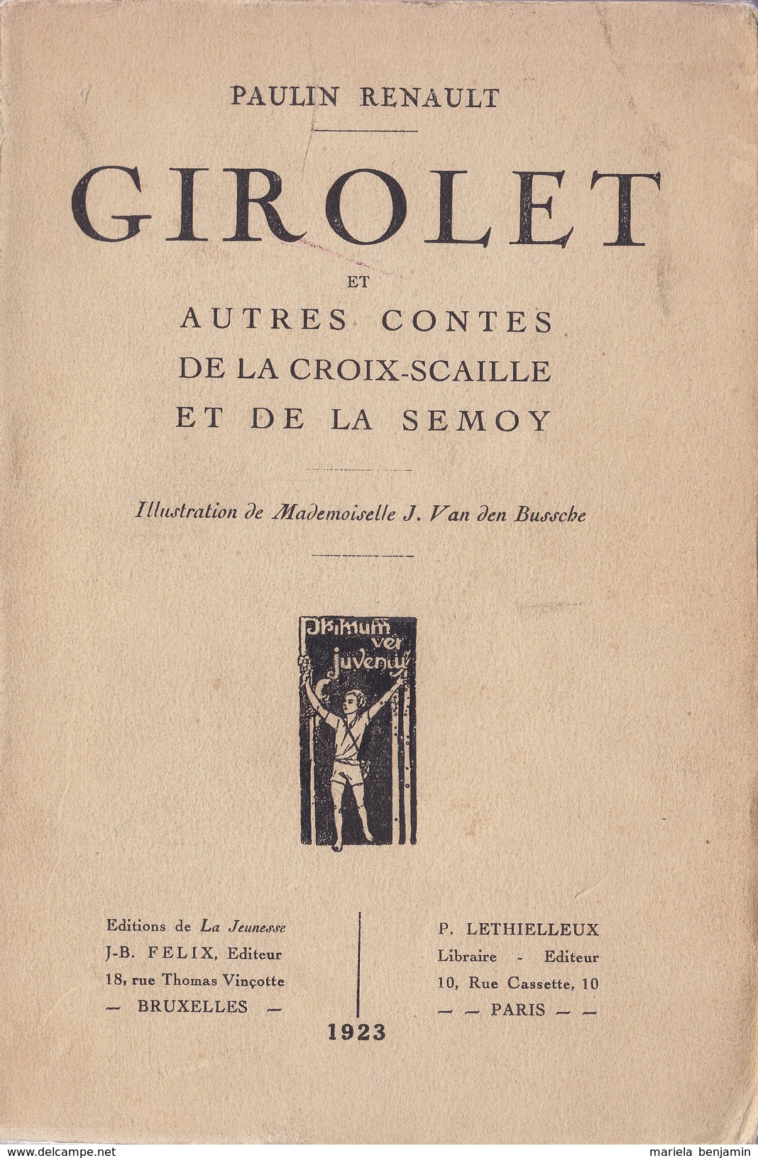 Girolet Et Autres Contes De La Croix-Scaille Et De La Semoy - Paulin Renault  (dédicacé Par L'auteur), Editions ... - Belgique