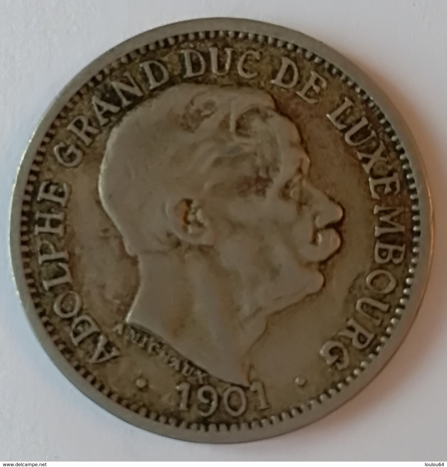 10 Centimes 1901 - ADOLPHE Grand Duc De LUXEMBOURG - - Luxembourg