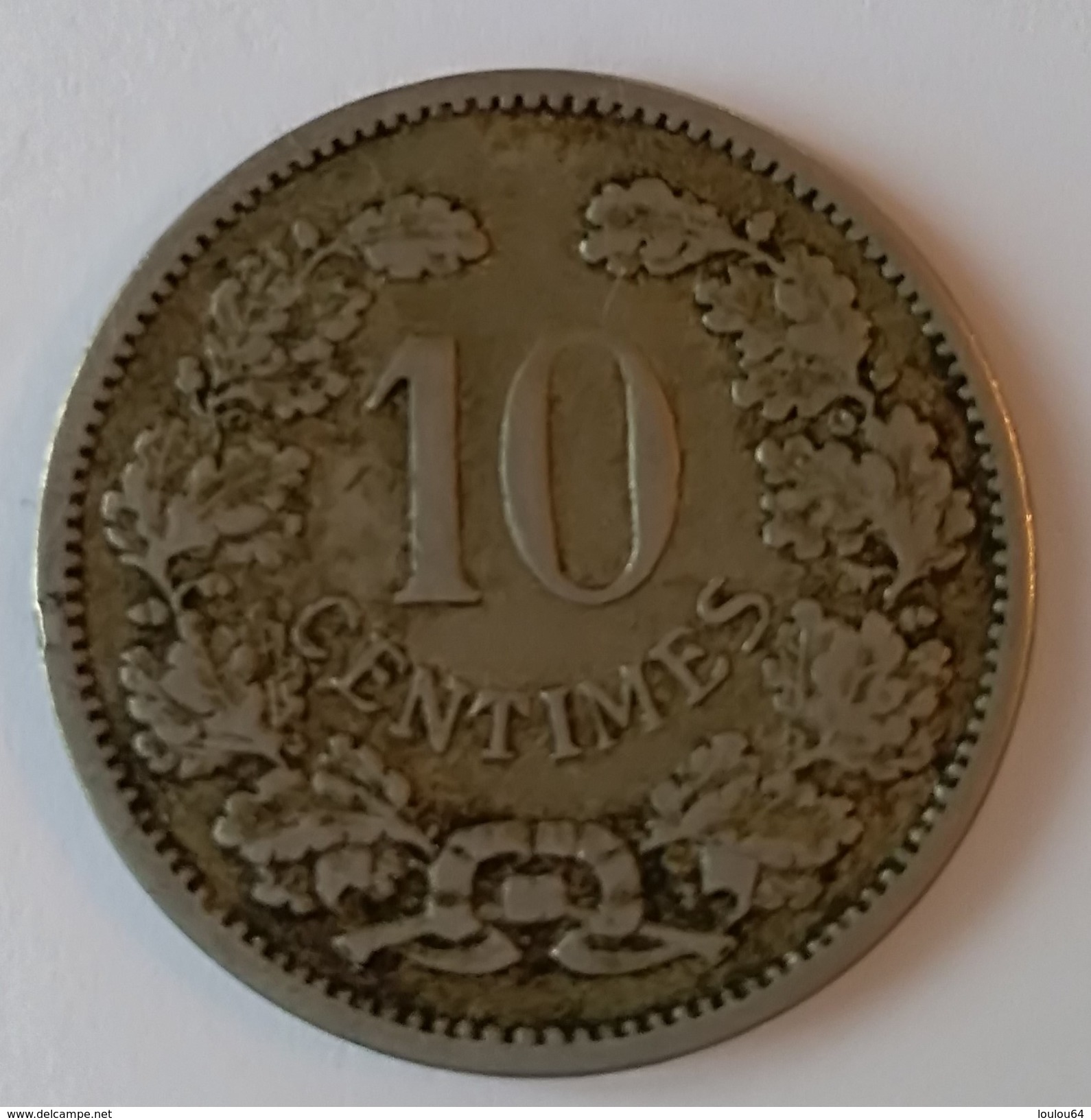 10 Centimes 1901 - ADOLPHE Grand Duc De LUXEMBOURG - - Luxembourg