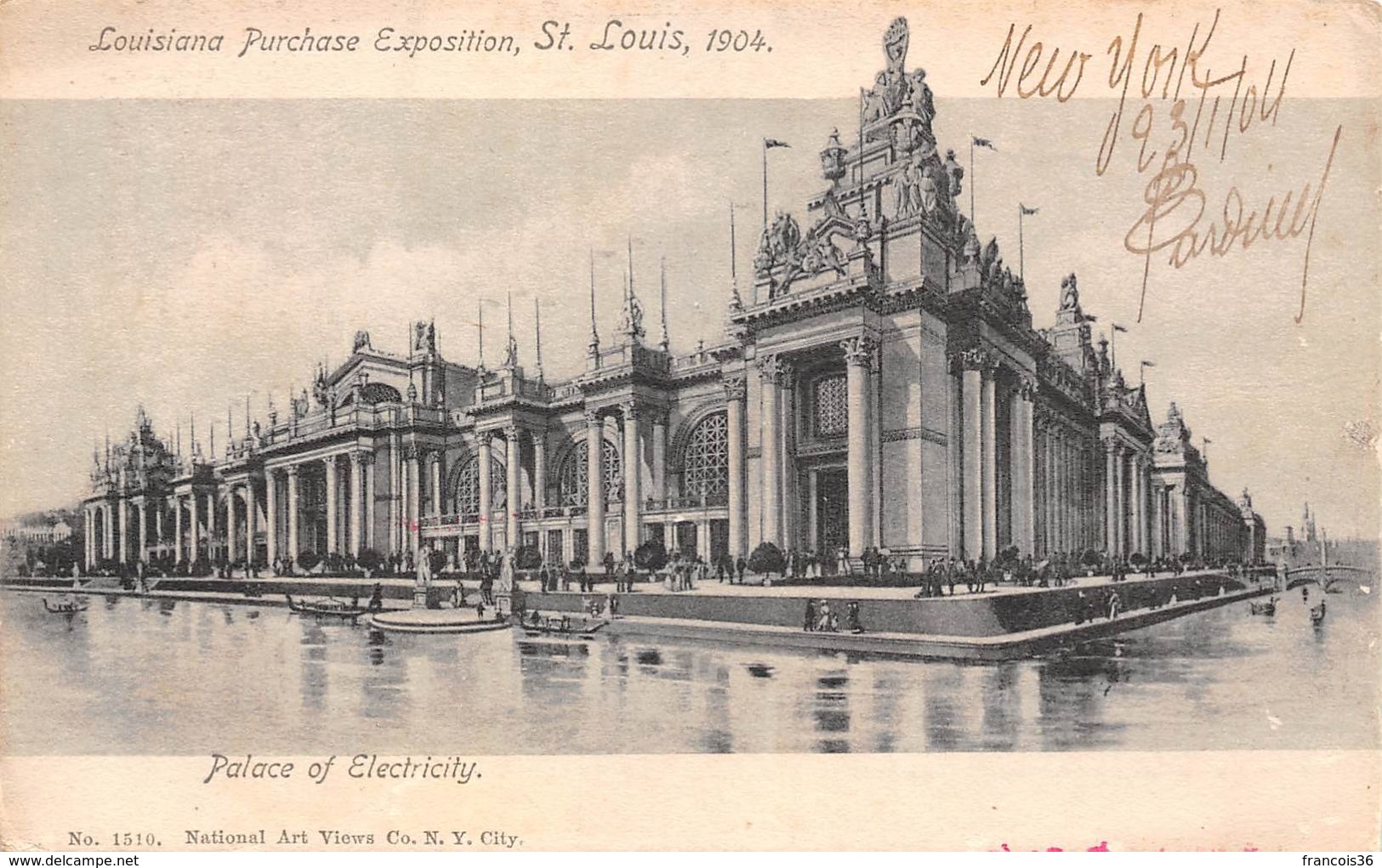 USA - St Louis - Louisiana Purchase Exposition 1904 - Palace Of Electricity - St Louis – Missouri