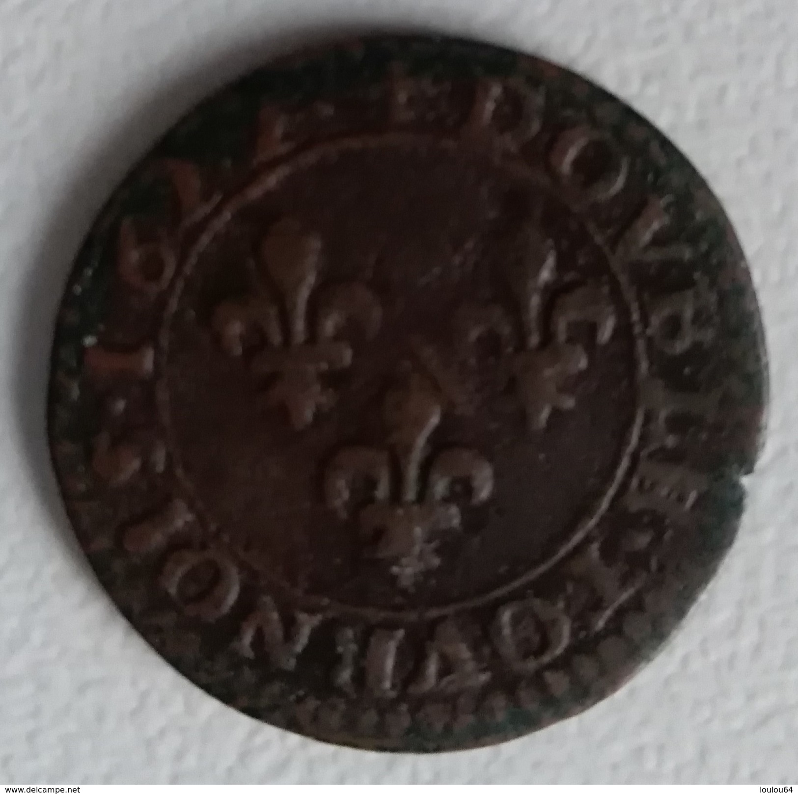 DOUBLE TOURNOIS De Marie SOUVE DE DOMBES 1622 - Marie De BOURBON-MONTPENSIER - 1610-1643 Louis XIII Le Juste