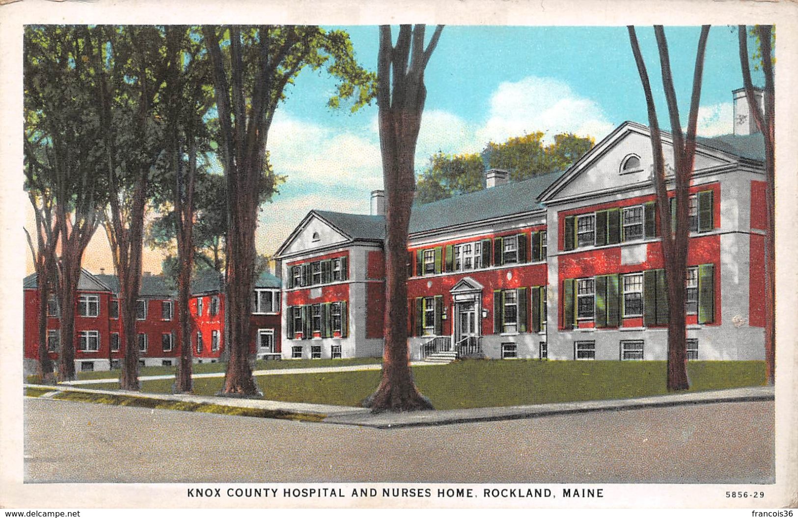 USA - Rockland - Knox County Hospital And Nurses Home - Autres & Non Classés