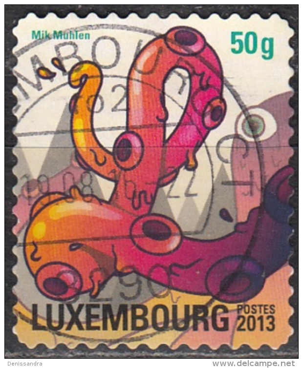 Luxembourg 2013 Octopus O Cachet Rond - Oblitérés