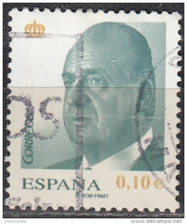 España 2008 Michel 4282 O Cote (2008) 0.20 Euro Juan Carlos I Cachet Rond - Oblitérés