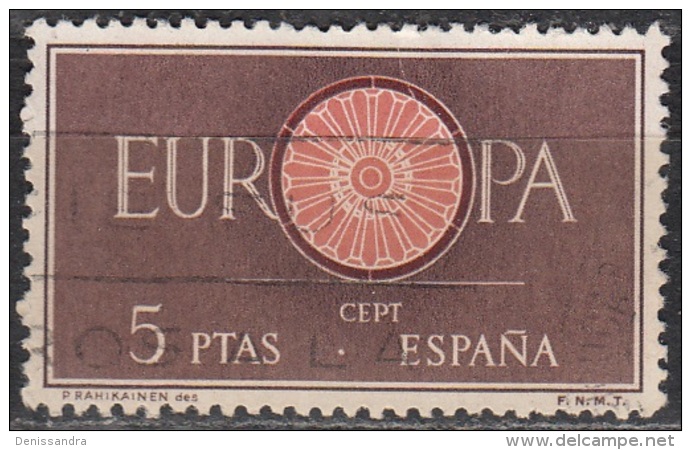 España 1960 Michel 1189 O Cote (2008) 1.50 Euro Europa CEPT Roue - Oblitérés