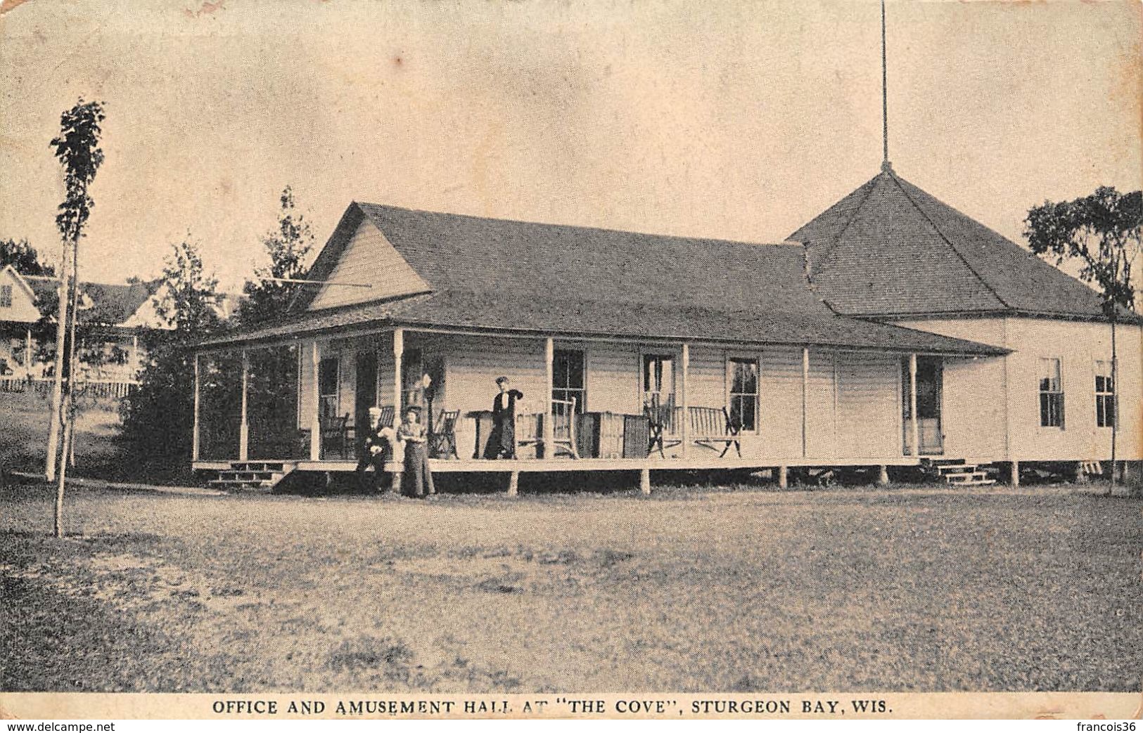 USA - Sturgeon Bay - Office And Amusement Hall At " The Cove " - Autres & Non Classés