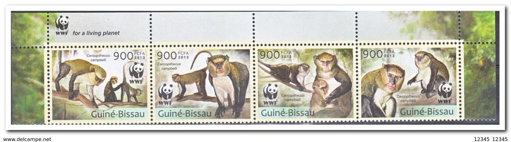 Guinea Bissau 2013, Postfris MNH, WWF - Guinea-Bissau