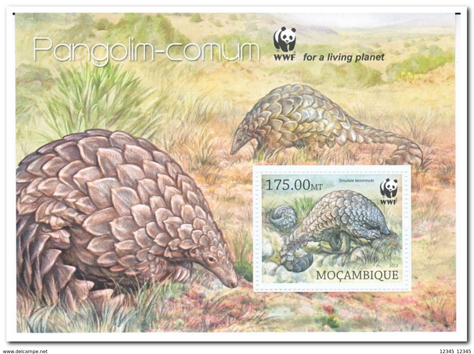 Mozambique 2013, Postfris MNH, WWF - Mozambique