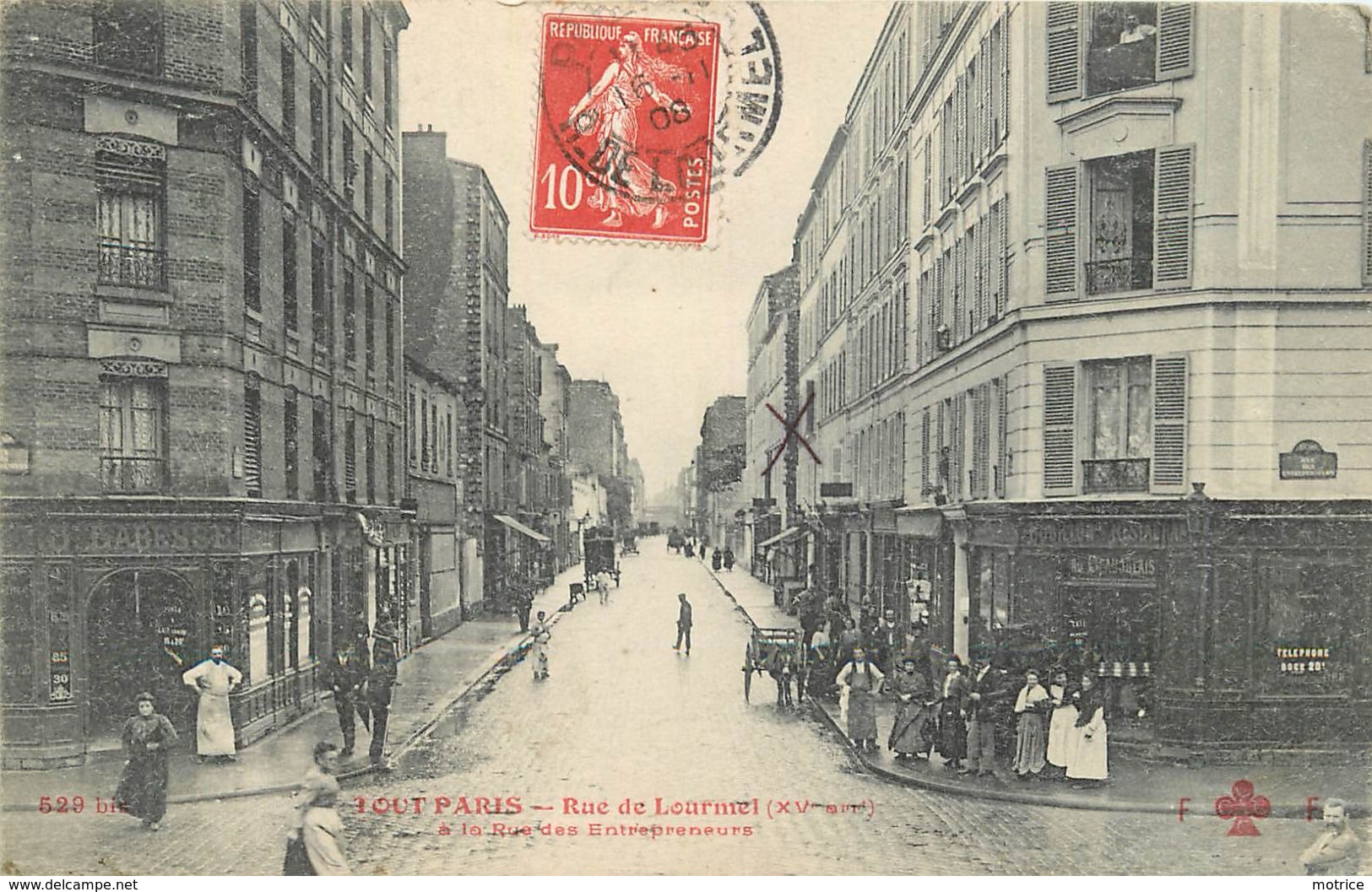 TOUT PARIS - Rue Lourmel à La Rue Des Entrepreneurs. - District 15