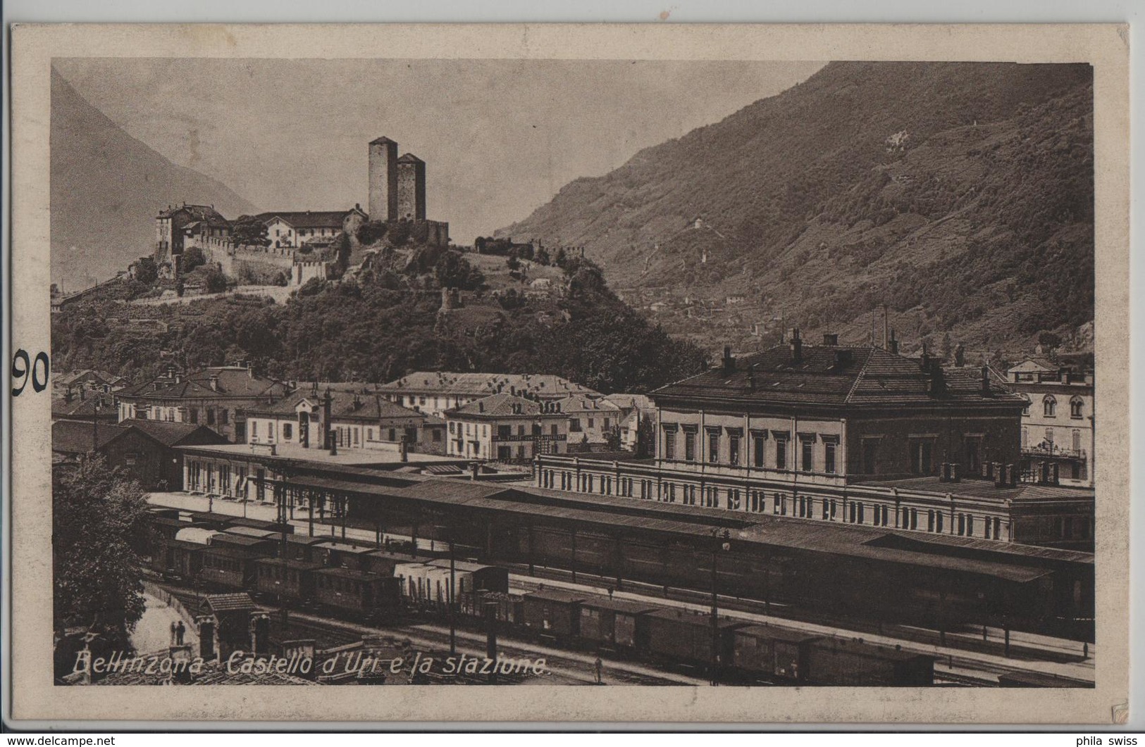 Bellinzona - Castello D'Uri E La Stazione - Sonstige & Ohne Zuordnung