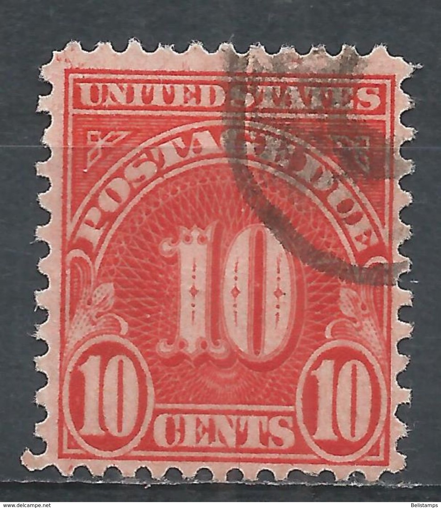 United States 1930. Scott #J74 (U) Numeral Of Value - Taxe Sur Le Port