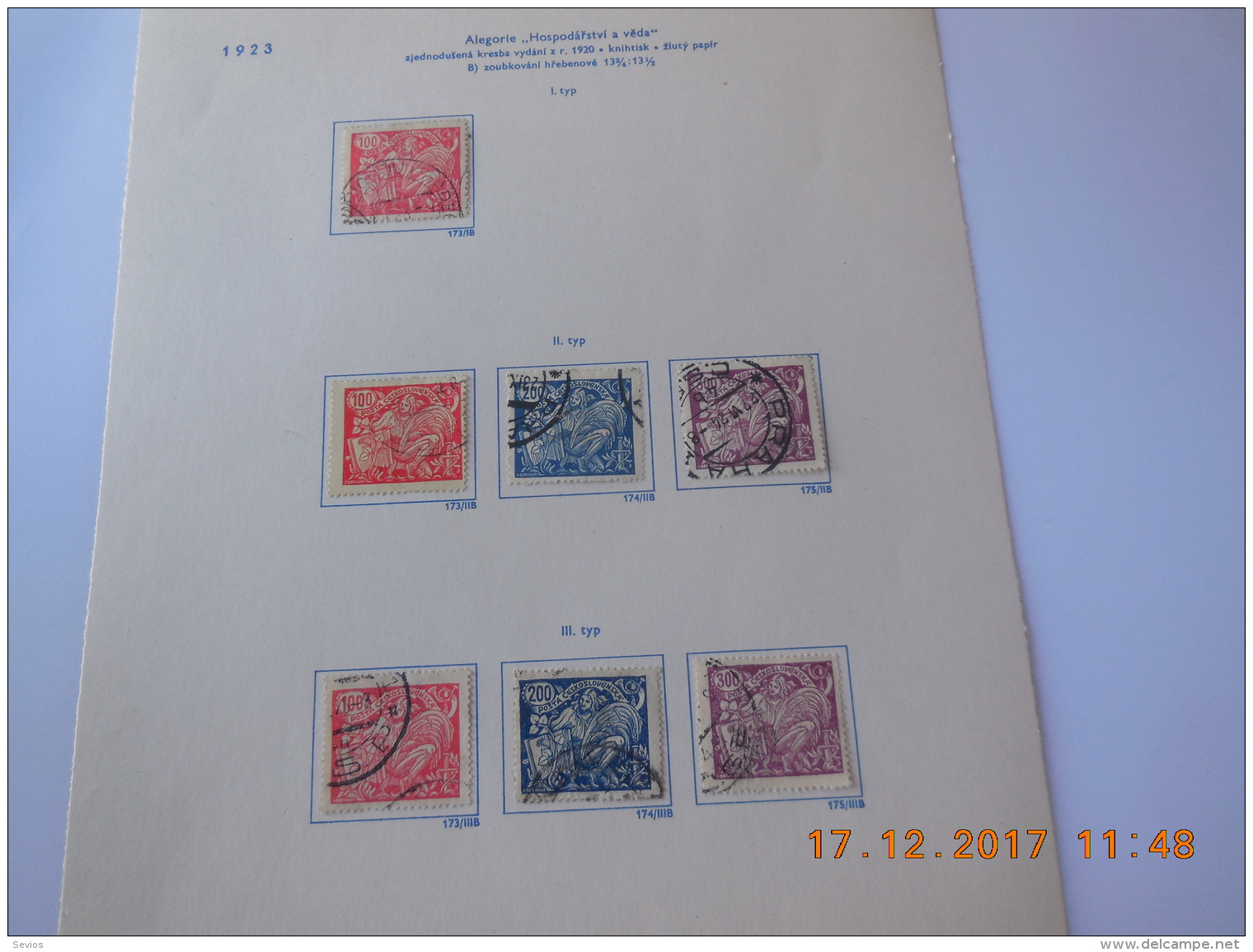 Sevios / Czechoslovakia / Stamp **, *, (*) Or Used - Sonstige & Ohne Zuordnung