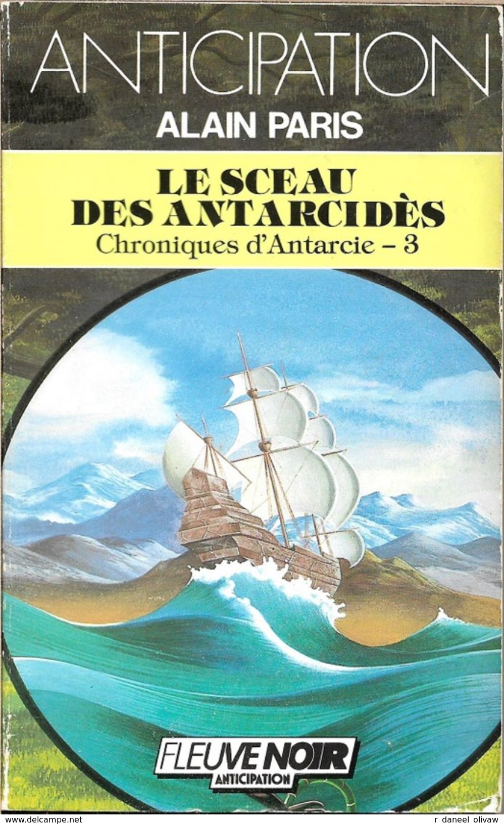 FNA 1549 - PARIS, Alain - Le Sceau Des Antarcidès (BE+) - Fleuve Noir