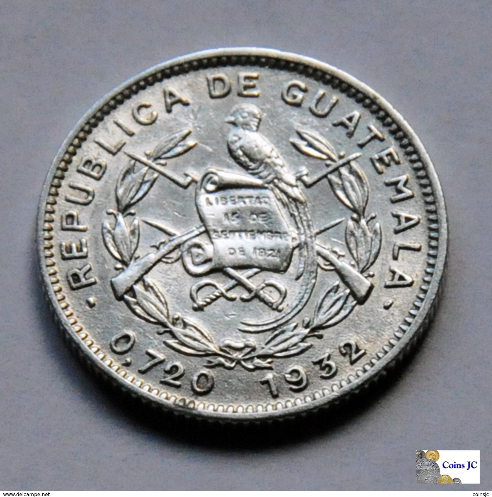 Guatemala - 5 Centavos - 1932 - Guatemala