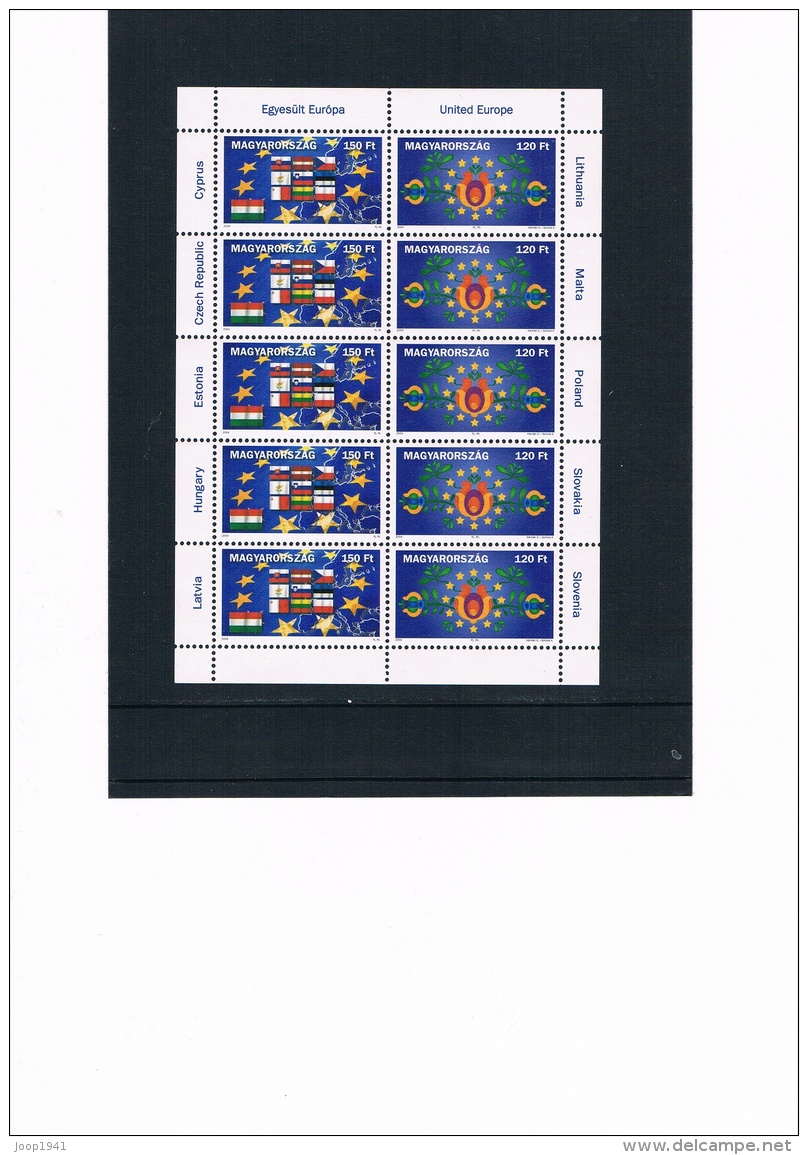 Hongarije Hungary Hongrie Ungarn Hungria 4851 4852 Mnh - 2004