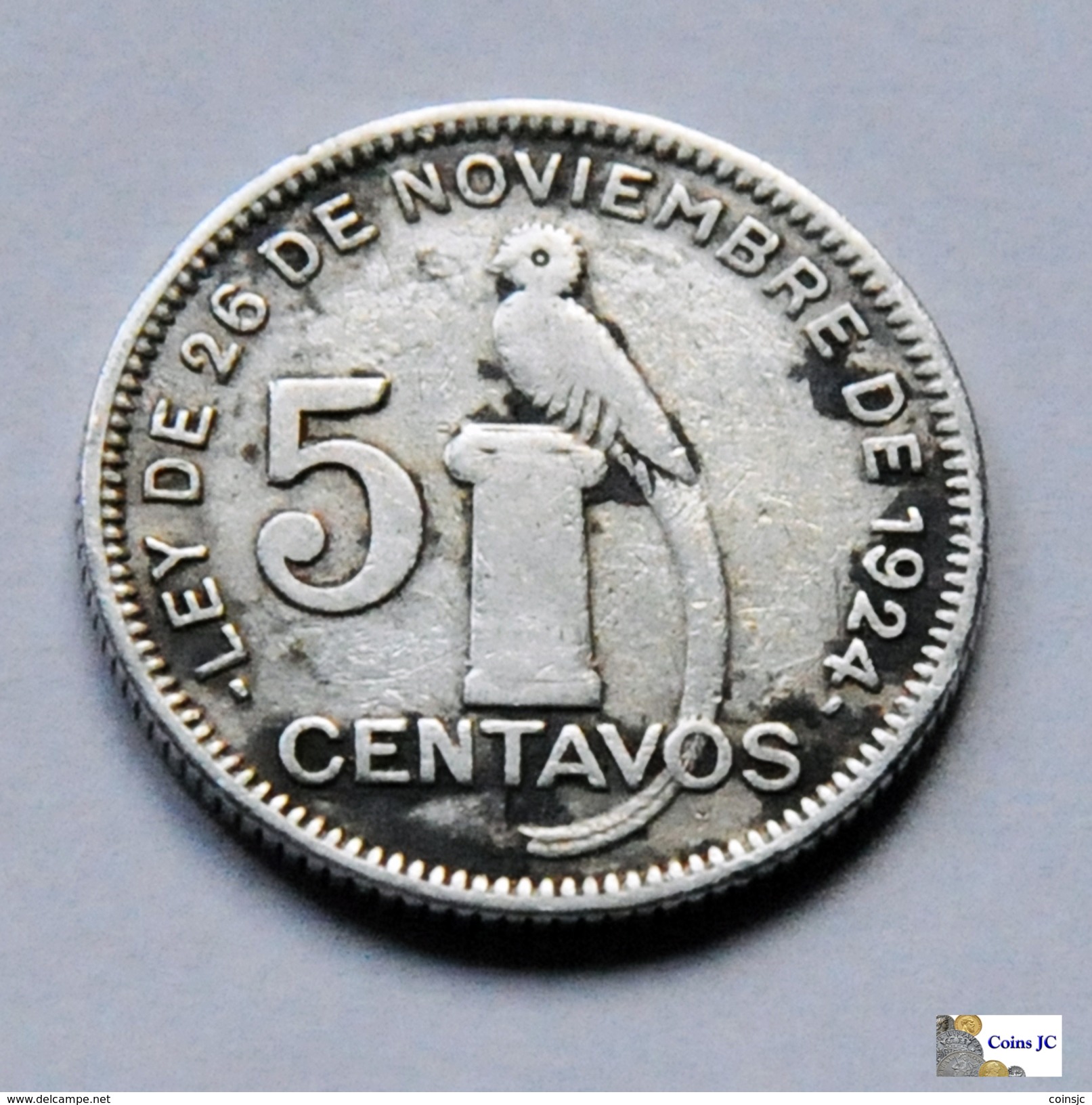 Guatemala - 5 Centavos - 1938 - Guatemala