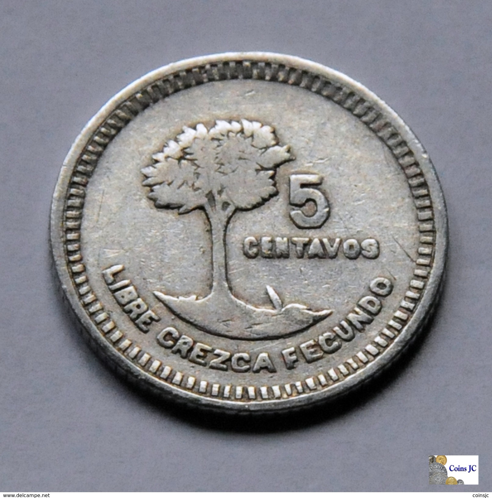 Guatemala - 5 Centavos - 1949 - Guatemala