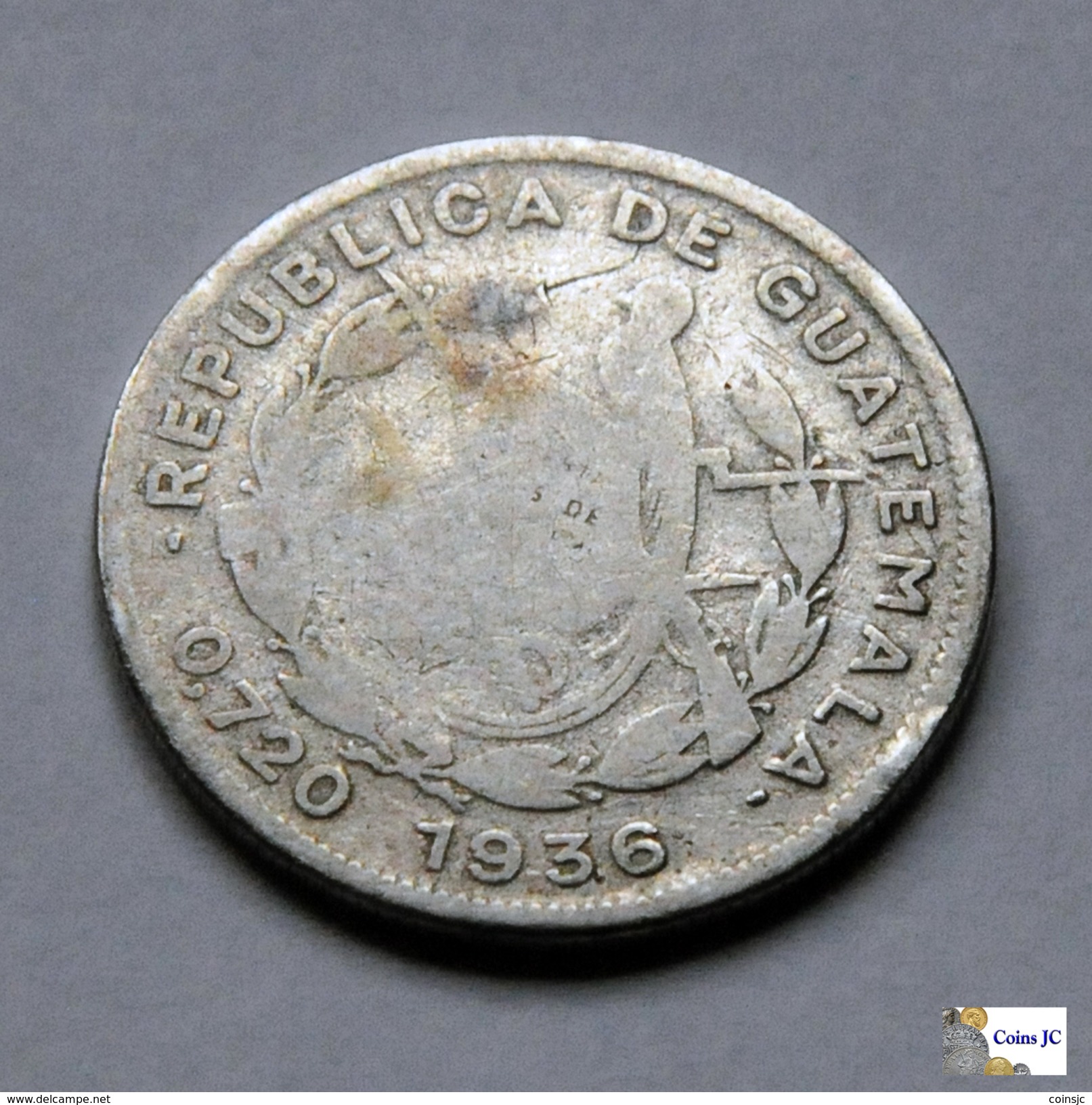 Guatemala - 10 Centavos - 1936 - Guatemala