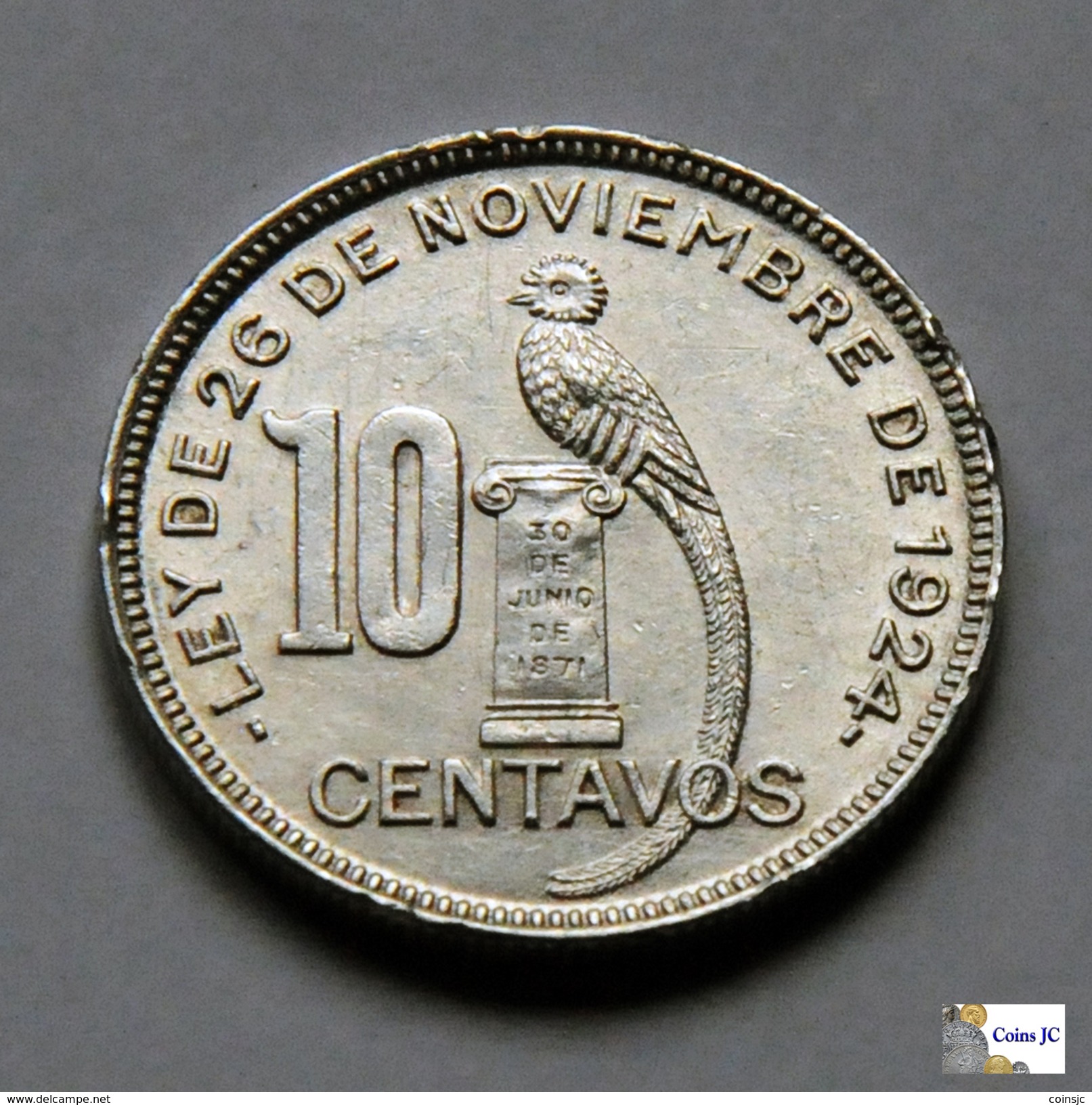 Guatemala - 10 Centavos - 1938 - Guatemala