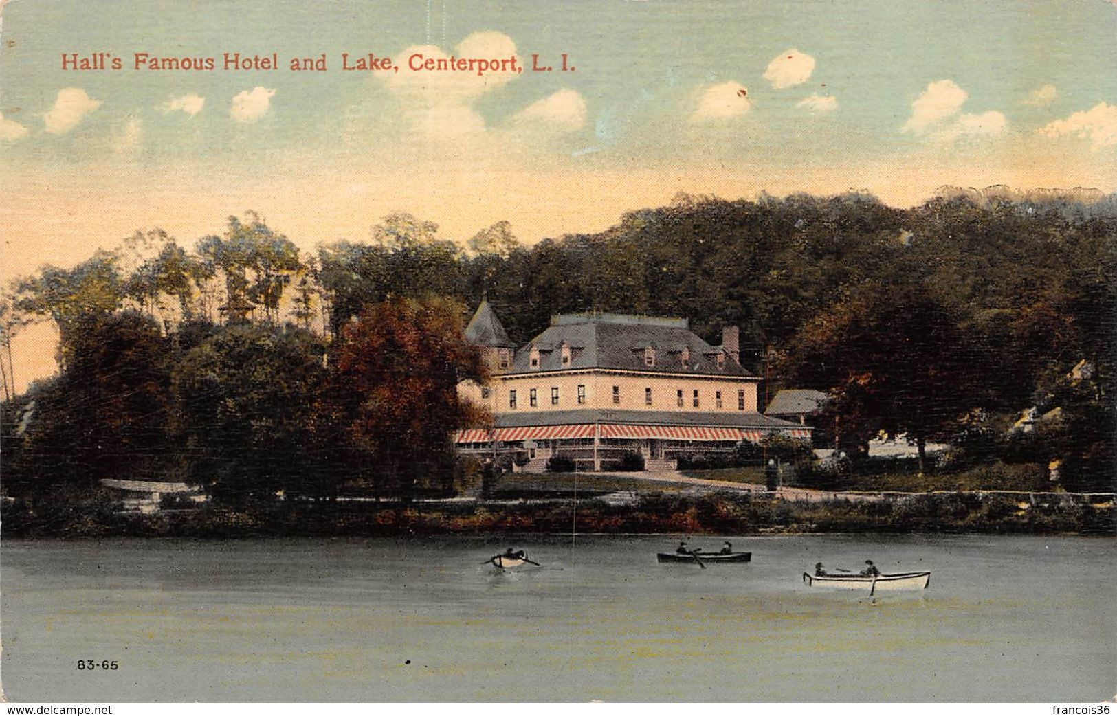 USA - Long Island Centerport - Hall's Famous Hotel And Lake - Long Island