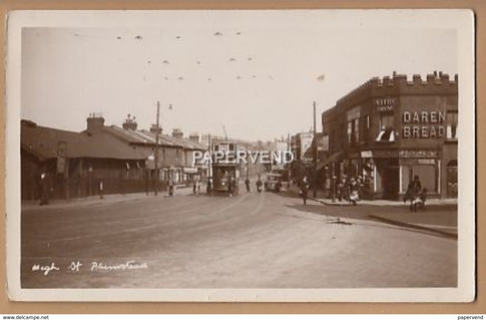 London  PLUMSTEAD High Street Tram RP  L512 - River Thames