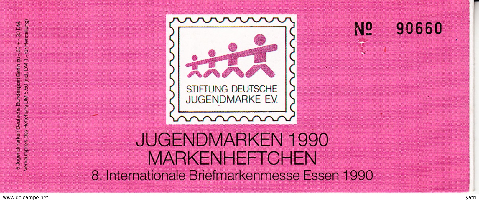 Berlin -  Jugend-Markenheftchen 1990 - Libretti