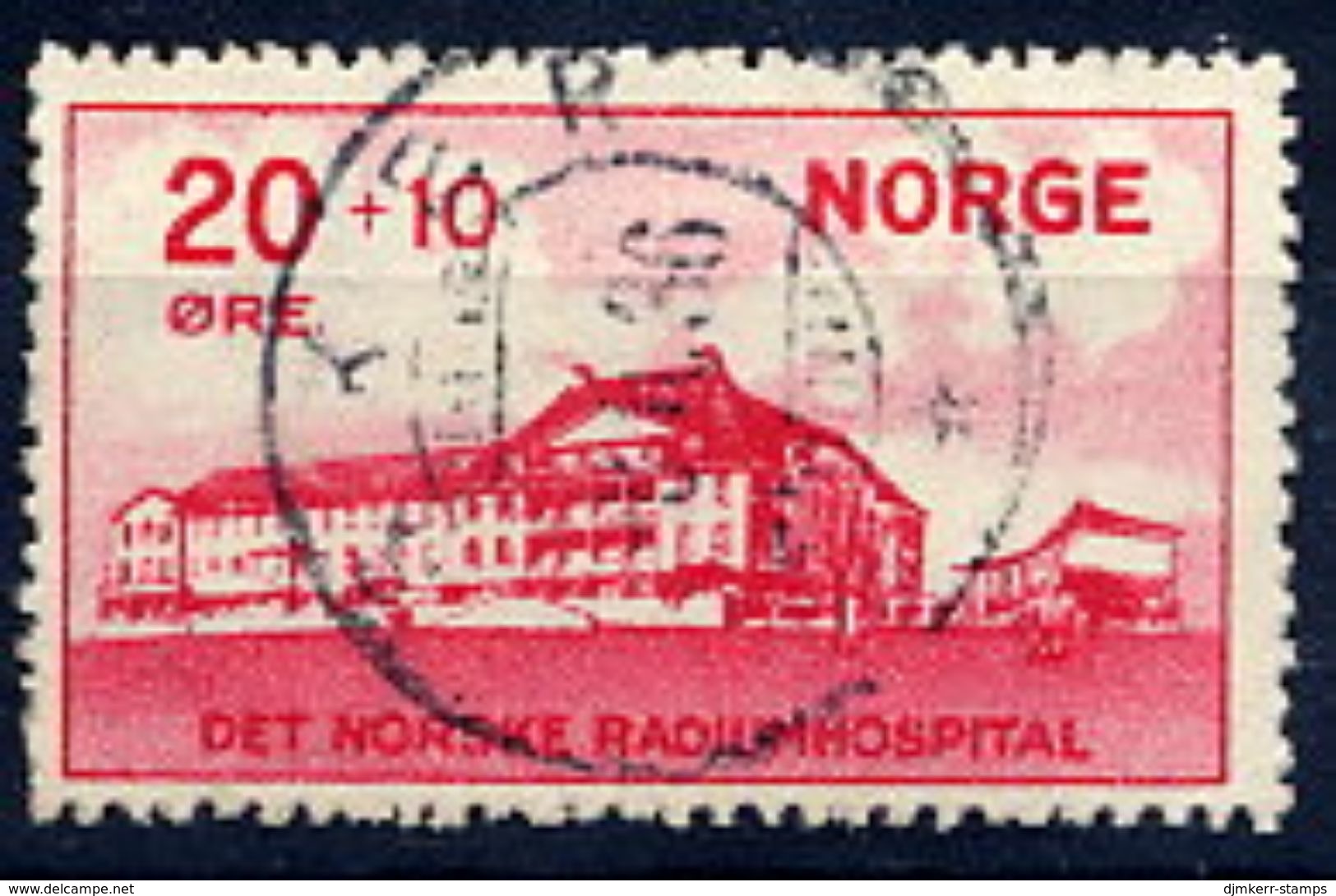 NORWAY 1931 Radium Hospital Used.  Michel 162 - Gebraucht