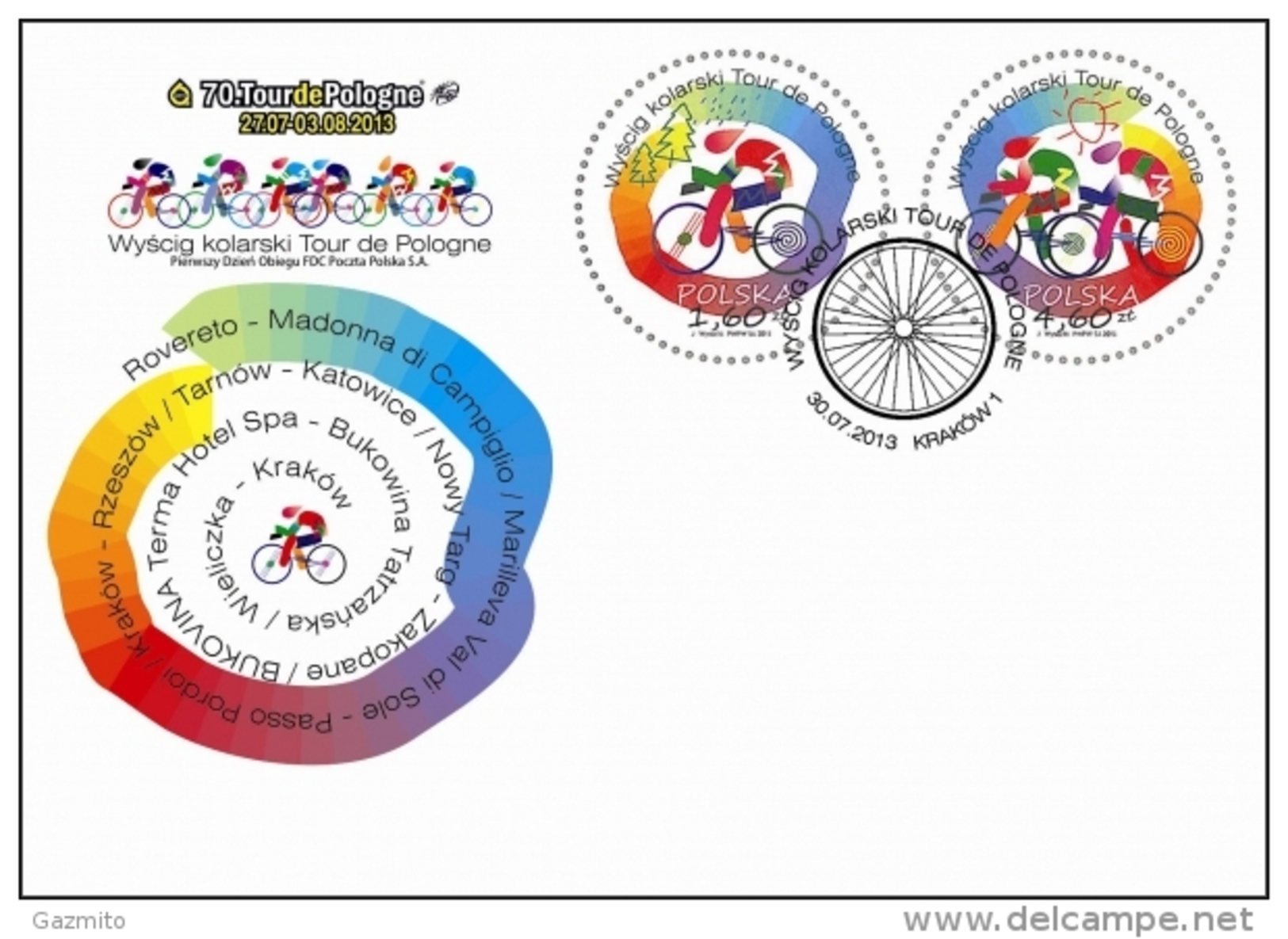 Poland 2013, Cyckling - Tour De Pologne, FDC - Wielrennen