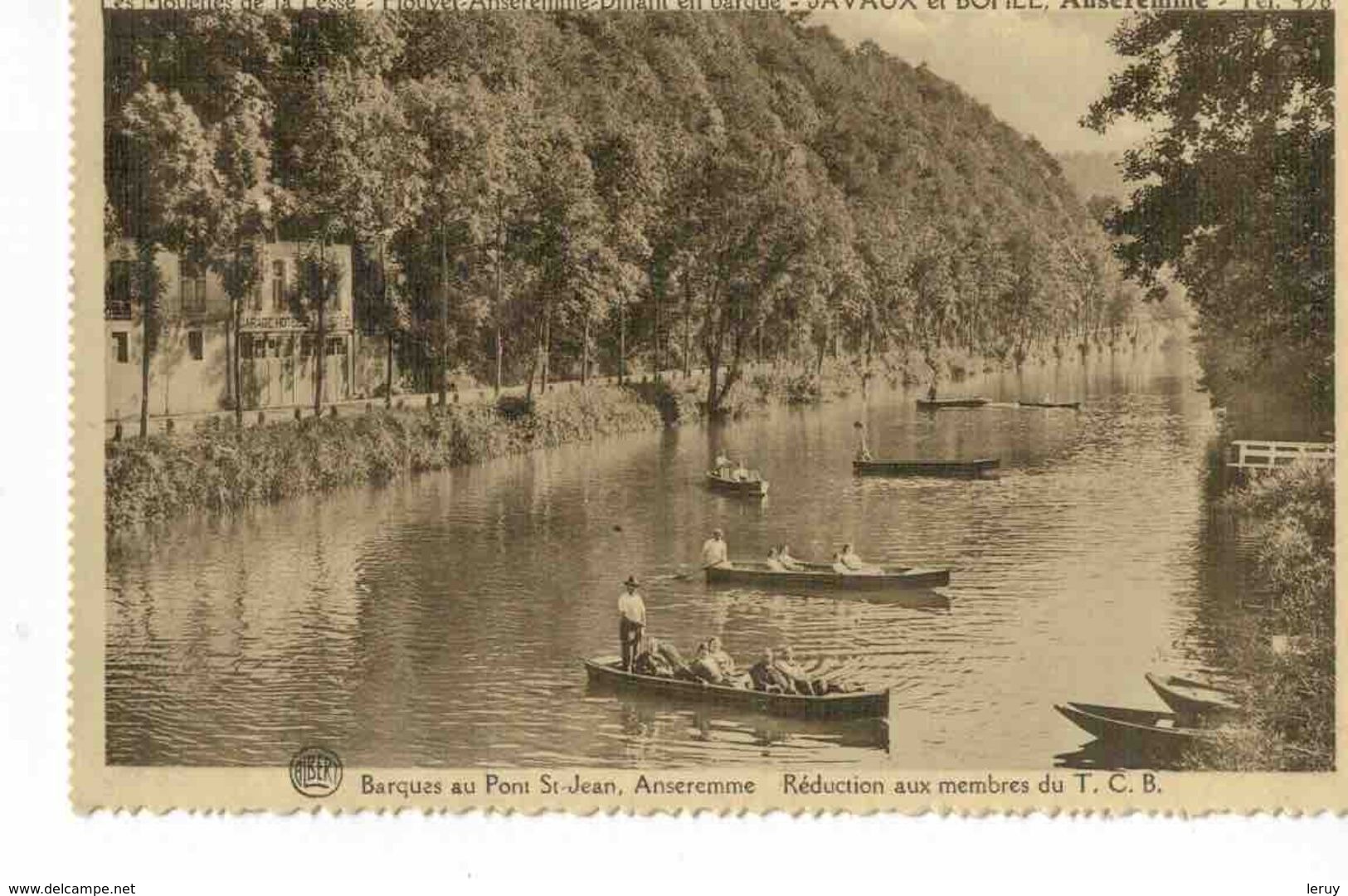 Anseremme - Barques Au Pont St-Jean - Other & Unclassified