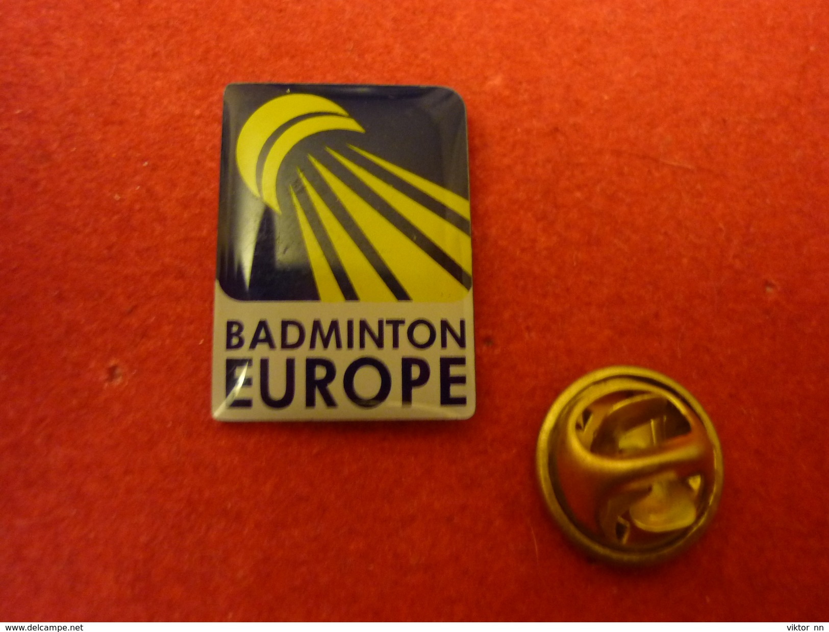 Badminton Europe - Pin Badge - Badminton