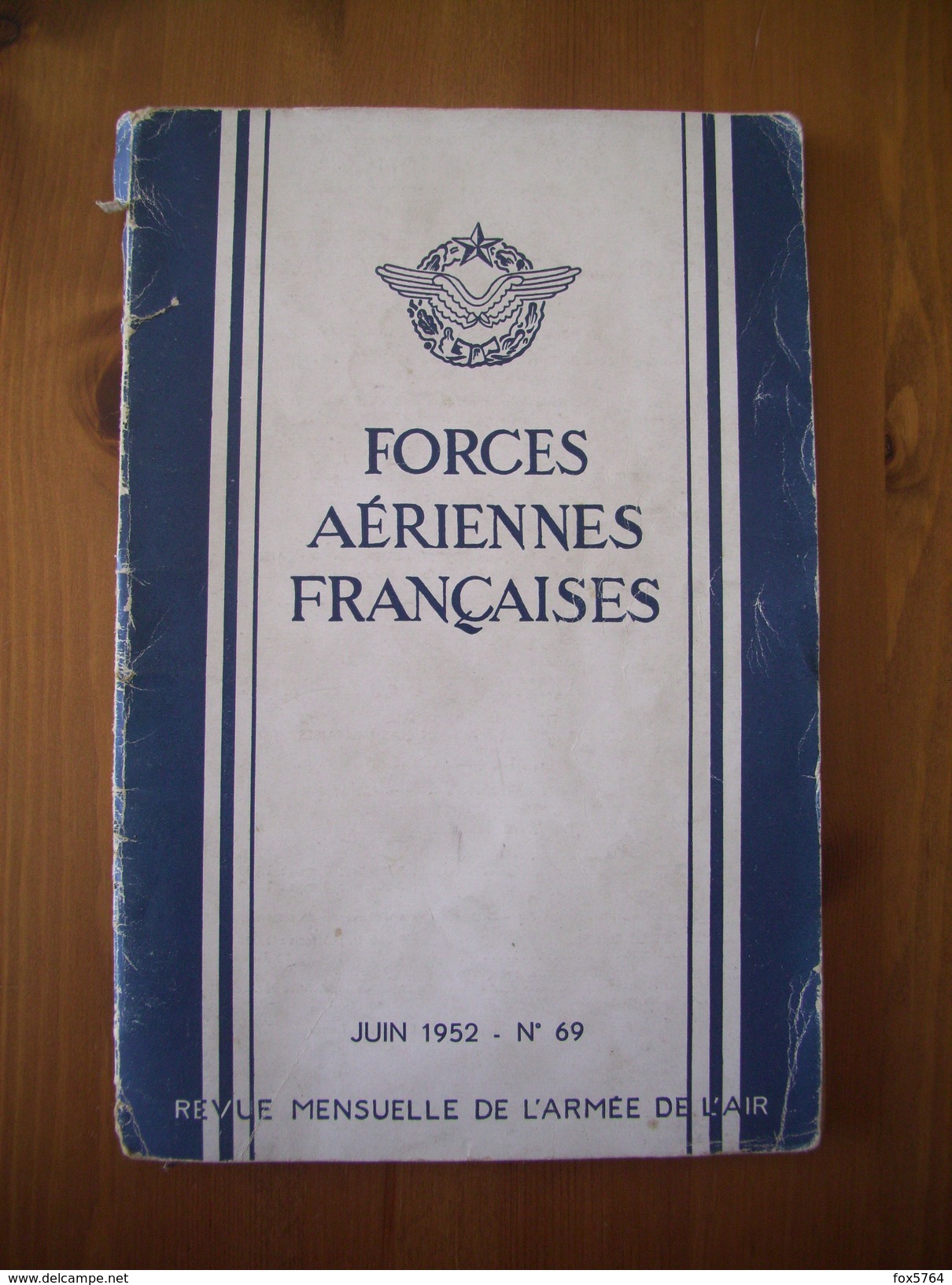 INDOCHINE / ARMEE DE L'AIR / REVUE DES FORCES AERIENNES FRANCAISES / JUIN 1952 / ORIGINAL - Français