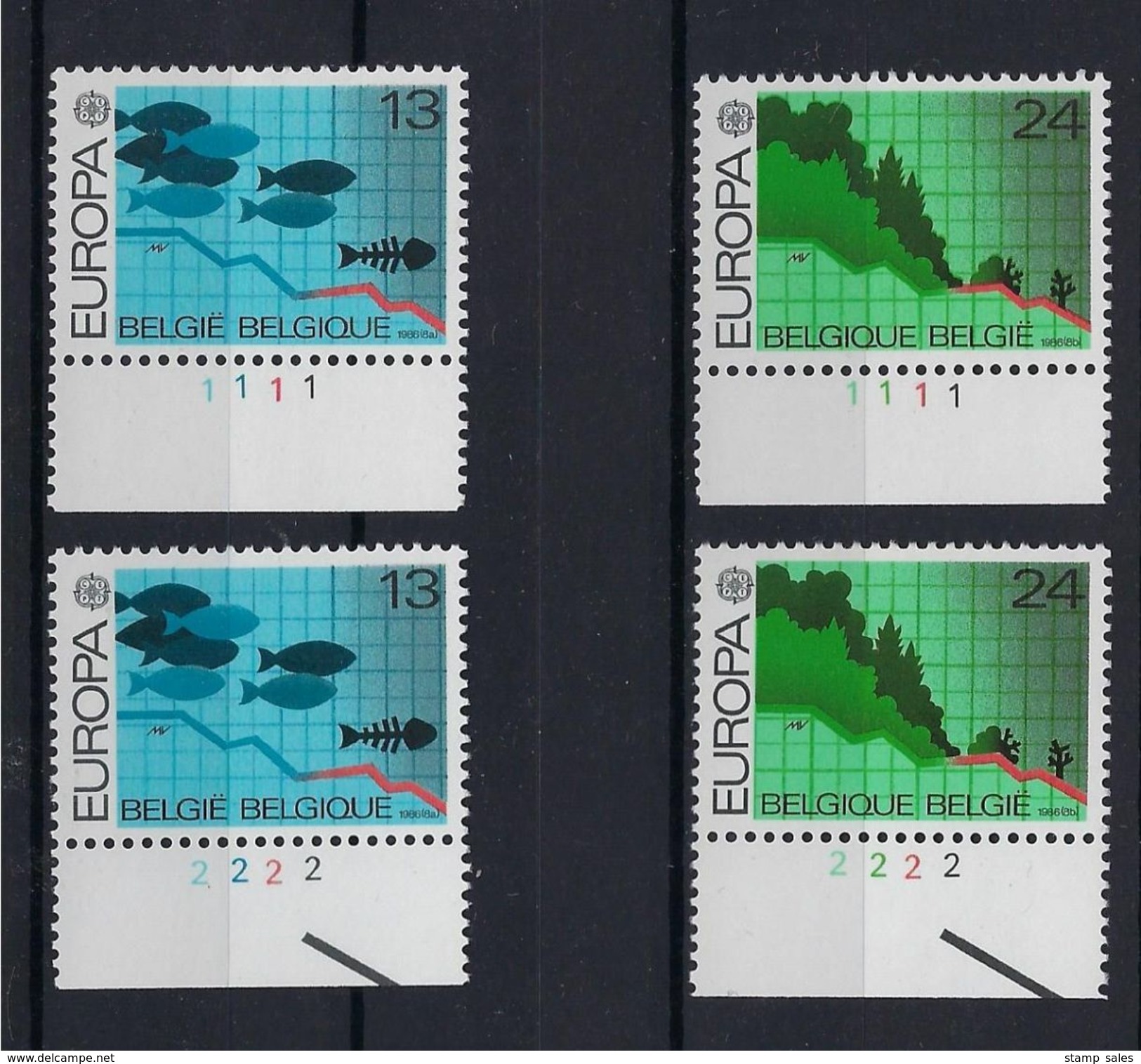 N°2211/2212 (pltn°set) MNH ** POSTFRIS ZONDER SCHARNIER SUPERBE - 1981-1990