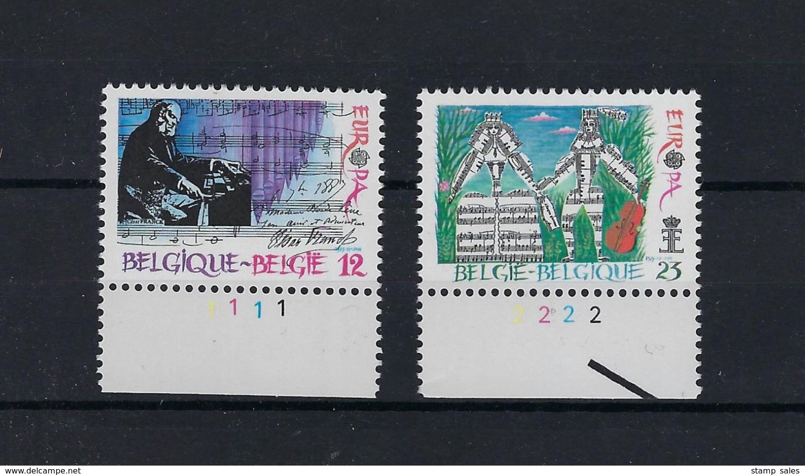 N°2175/2176 (pltn°) MNH ** POSTFRIS ZONDER SCHARNIER SUPERBE - 1981-1990