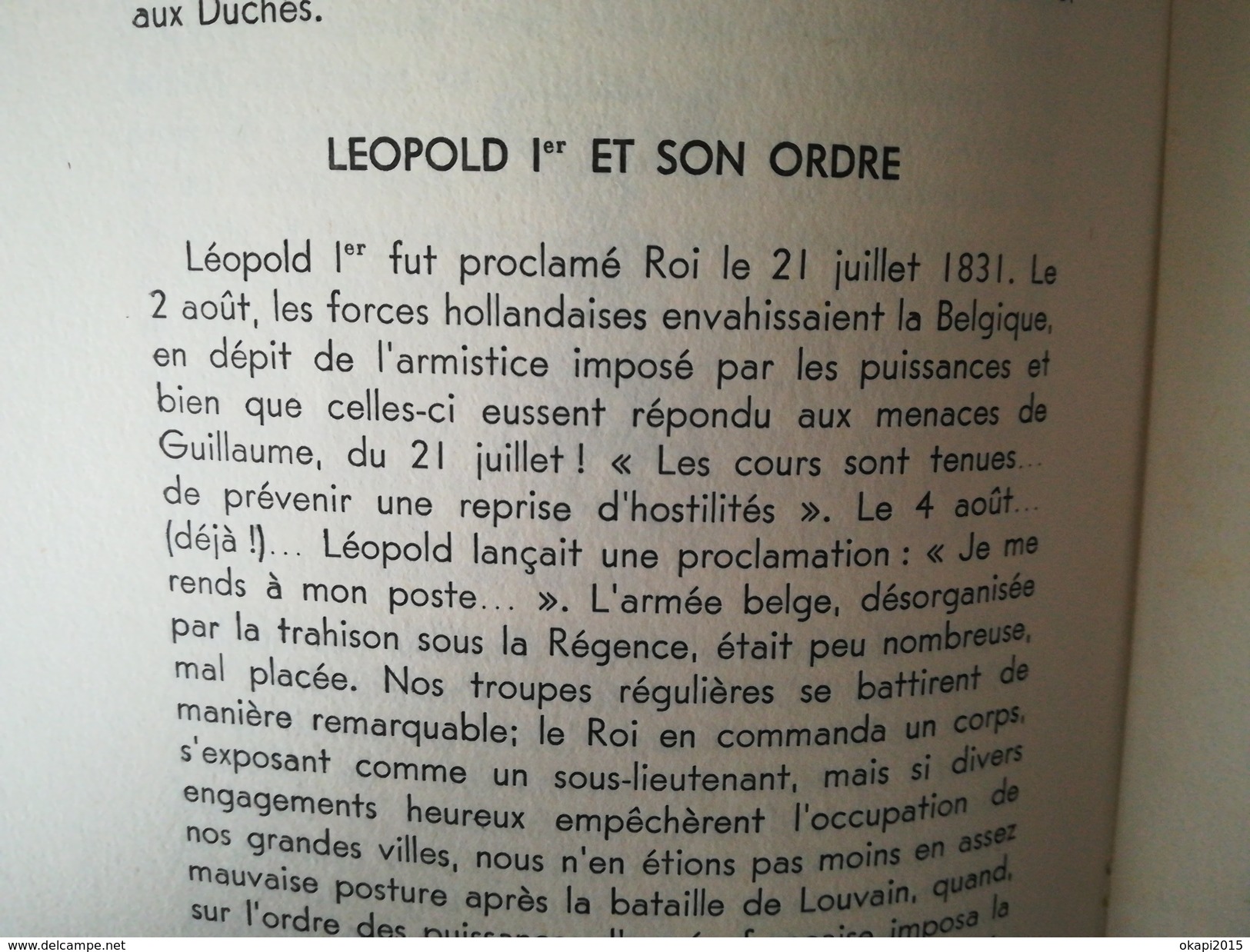 DE LA TOISON D OR À L ORDRE DE LEOPOLD  II   HISTOIRE DES ORDRES DÉCORATIONS  DISTINCTIONS  EN BELGIQUE -  ANNÉE 1939