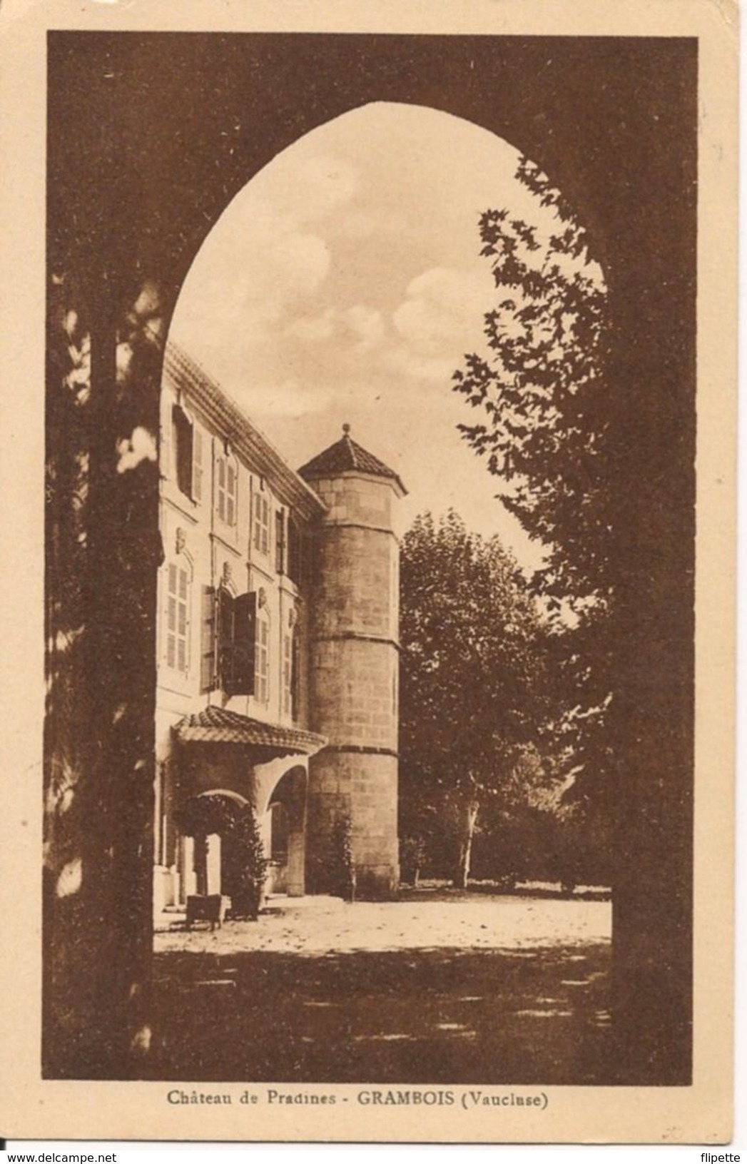 L40B309 -  Grambois  - Château De Pradines -  F.Detaille - Autres & Non Classés