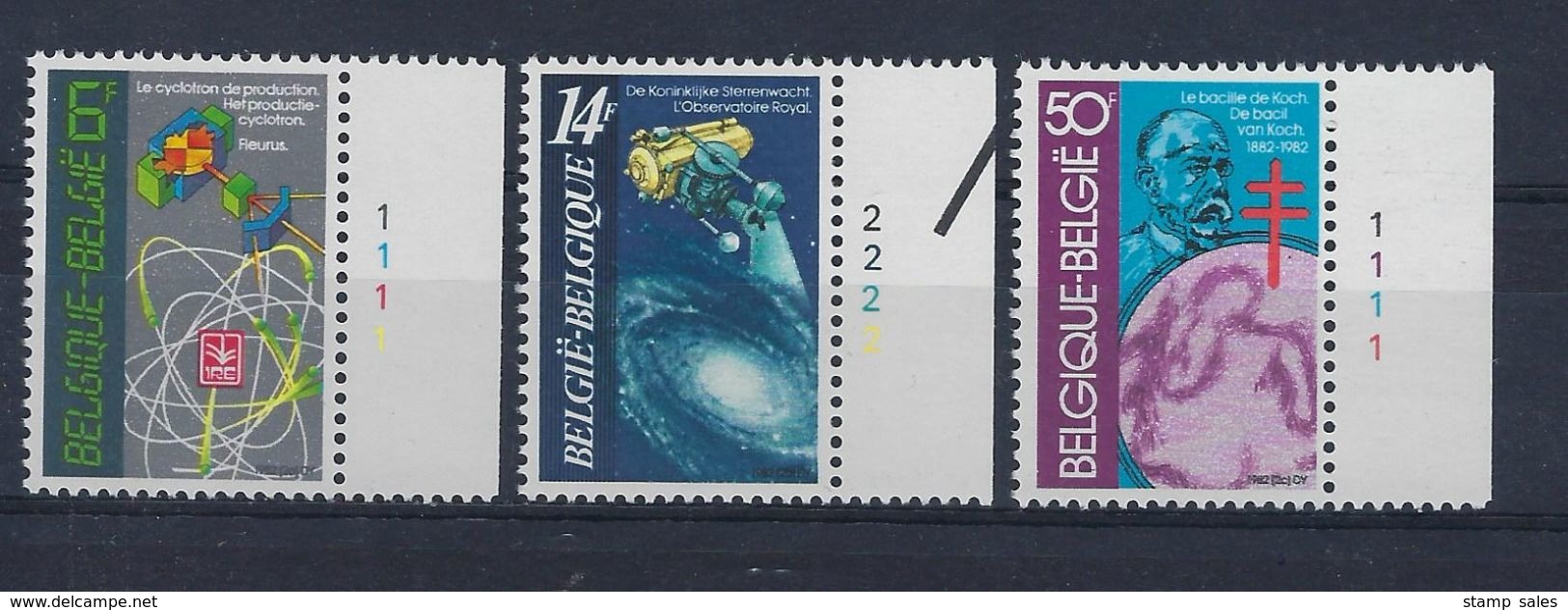 N°2036/2038 (pltn°) MNH ** POSTFRIS ZONDER SCHARNIER SUPERBE - 1981-1990