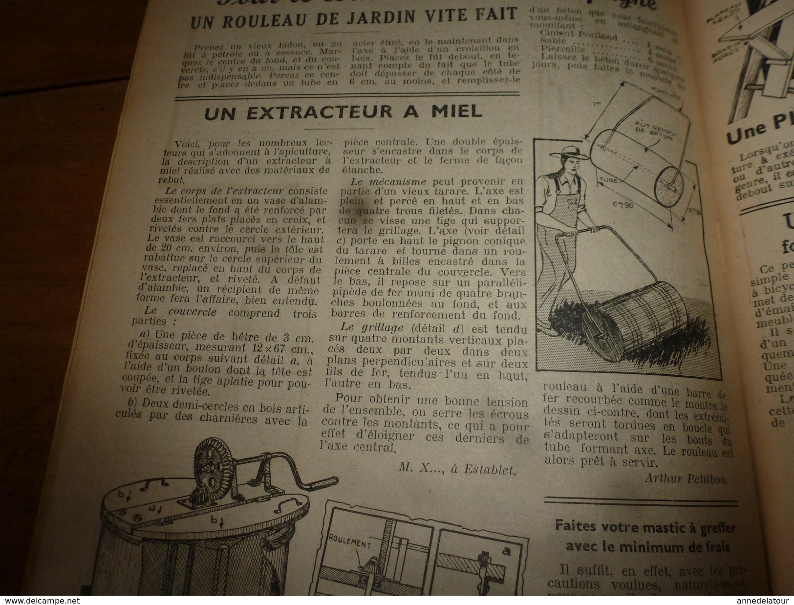 1949 Tout Le Système D :Faire --> Cyclo-Moteur 2 pl;Pyrograveur;Lanterne-sécurité,Cloture de terrain,Couveuse artif;etc