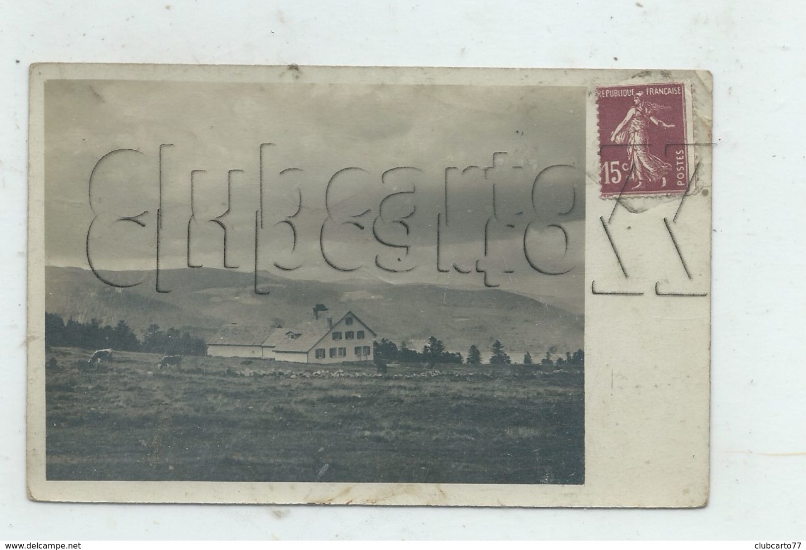 Stosswihr (68) : Villa à Le Gaschney En 1929  PF. - Autres & Non Classés
