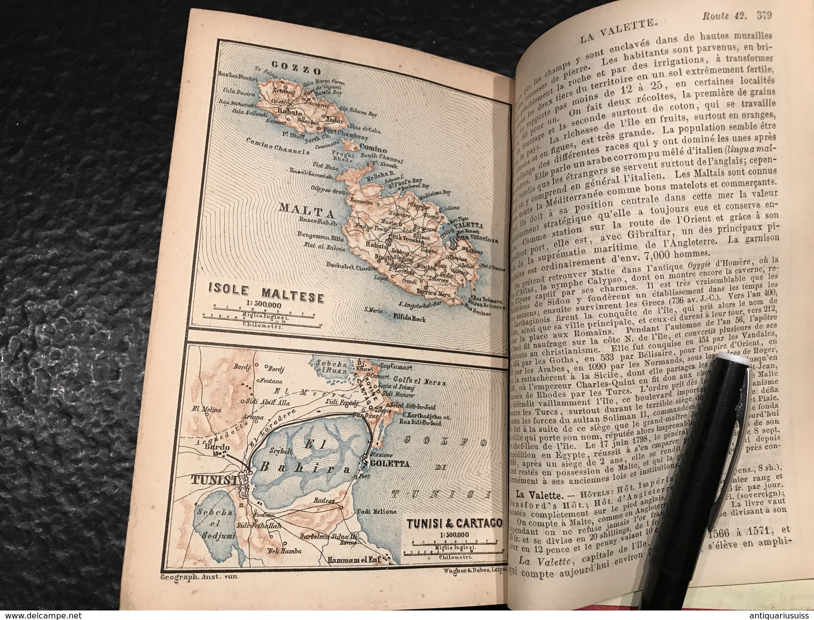 Italie Méridionale -1883- Sicilie et Sardaigne - GUIDES BAEDEKER - ITALIE - Manuel du voyageur