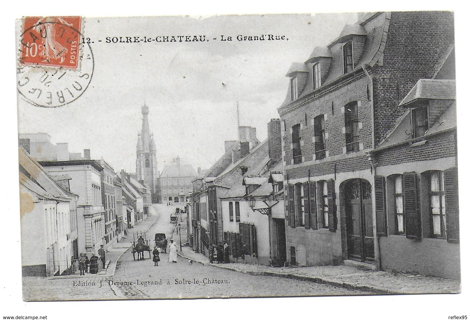 SOLRE LE CHATEAU - La Grande Rue - Solre Le Chateau